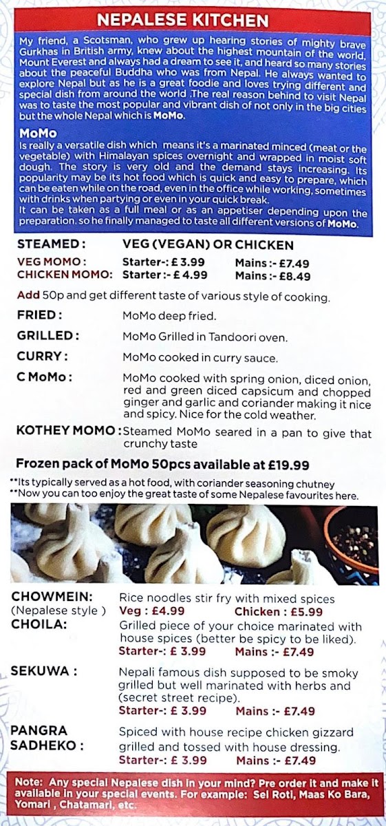 Menu Momo Nepalese Kitchen-9